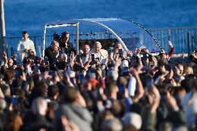 Pope Francis in Ajaccio - Corsica