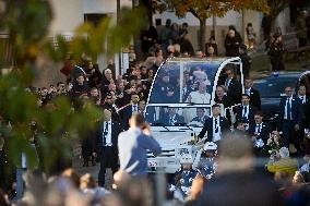 Pope Francis in Ajaccio - Corsica