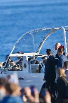 Pope Francis in Ajaccio - Corsica