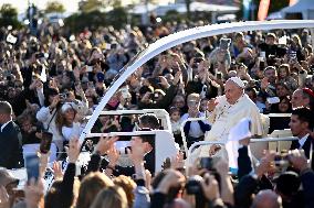 Pope Francis in Ajaccio - Corsica