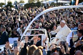 Pope Francis in Ajaccio - Corsica