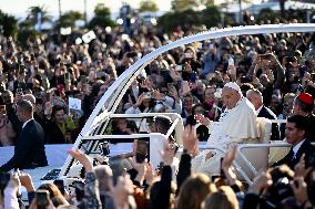 Pope Francis in Ajaccio - Corsica