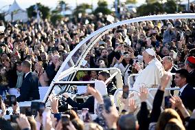 Pope Francis in Ajaccio - Corsica