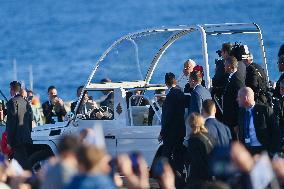 Pope Francis in Ajaccio - Corsica