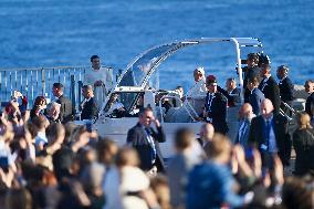 Pope Francis in Ajaccio - Corsica