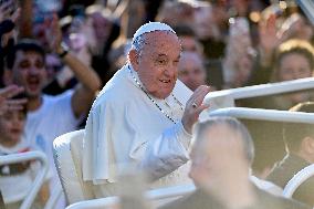 Pope Francis in Ajaccio - Corsica