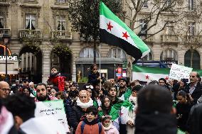 Demonstration In Support Of The Syrian People