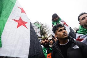 Demonstration In Support Of The Syrian People