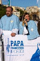 Pope Francis At The Place Miot - Ajaccio