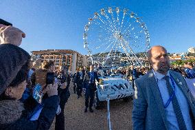 Pope Francis At The Place Miot - Ajaccio