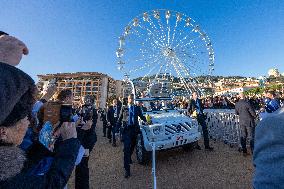 Pope Francis At The Place Miot - Ajaccio