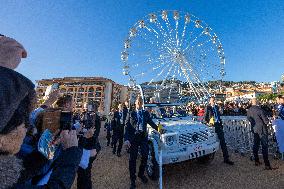 Pope Francis At The Place Miot - Ajaccio