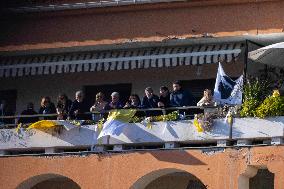 Pope Francis At The Place Miot - Ajaccio