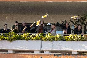 Pope Francis At The Place Miot - Ajaccio