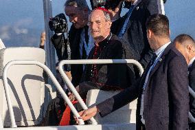 Pope Francis At The Place Miot - Ajaccio