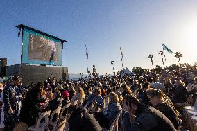 Pope Francis At The Place Miot - Ajaccio