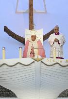 Pope Francis Leads Mass In Ajaccio - France