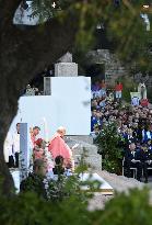 Pope Francis Leads Mass In Ajaccio - France