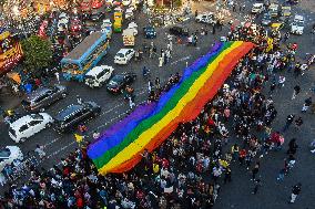 Annual Kolkata Pride Walk 2024.