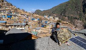 Zhentang Township In Tibet