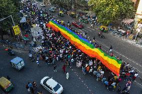 Annual Kolkata Pride Walk 2024.