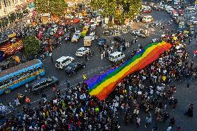 Annual Kolkata Pride Walk 2024.