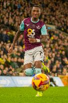 Norwich City FC v Burnley FC - Sky Bet Championship