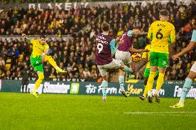 Norwich City FC v Burnley FC - Sky Bet Championship