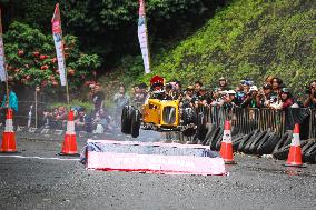 Soap Box Racing In Bandung, Indonesia