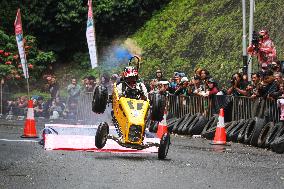 Soap Box Racing In Bandung, Indonesia