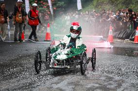 Soap Box Racing In Bandung, Indonesia