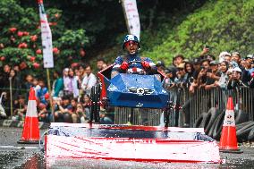 Soap Box Racing In Bandung, Indonesia