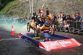 Soap Box Racing In Bandung, Indonesia