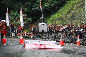 Soap Box Racing In Bandung, Indonesia