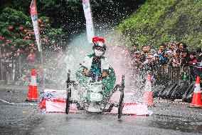 Soap Box Racing In Bandung, Indonesia