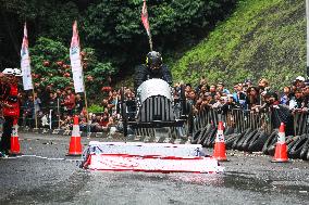 Soap Box Racing In Bandung, Indonesia