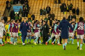 Norwich City FC v Burnley FC - Sky Bet Championship