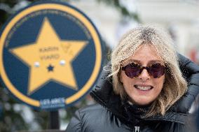 Les Arcs Film Festival Karin Viard Slope of Fame