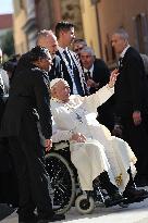 Pope Francis At Santa Maria Assunta Cathedral - Ajaccio