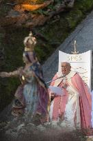 Pope Francis Celebrates Holy Mass At Casone - Ajaccio