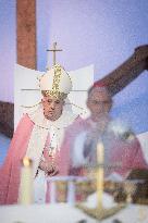 Pope Francis Celebrates Holy Mass At Casone - Ajaccio