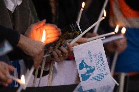 Pope Francis Celebrates Holy Mass At Casone - Ajaccio