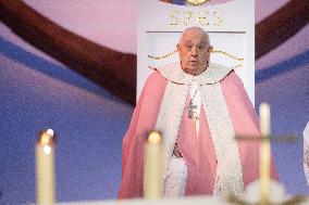 Pope Francis Celebrates Holy Mass At Casone - Ajaccio