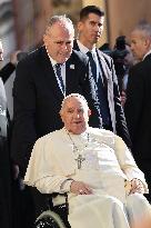 Pope Francis At Santa Maria Assunta Cathedral - Ajaccio