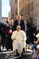 Pope Francis At Santa Maria Assunta Cathedral - Ajaccio