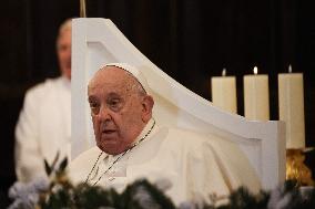 Pope Francis At Santa Maria Assunta Cathedral - Ajaccio