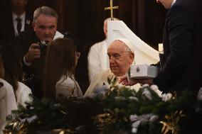 Pope Francis At Santa Maria Assunta Cathedral - Ajaccio