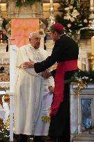 Pope Francis At Santa Maria Assunta Cathedral - Ajaccio