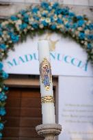 Pope Francis Makes Symbolic Stop At Madonuccia - Ajaccio