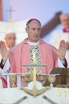 Pope Francis Celebrates Holy Mass At Casone - Ajaccio